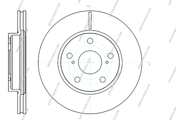 Comprar Disco de freno delantero Toyota Corolla  E12