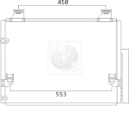Condensador aire acondicionado AC830113 Maxgear