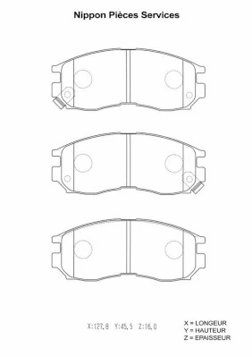 Comprar Pastillas de freno Mitsubishi Galant VI E3A