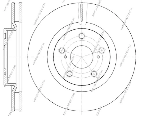 Comprar Disco de freno delantero Toyota Auris UKP E15