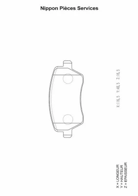 Pastillas de freno delanteras Renault Kangoo II