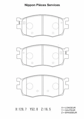 Pastillas freno delanteras Hyundai Accent III sedán (MC) (2005 - 2012) precio, desde 20,10 EUR
