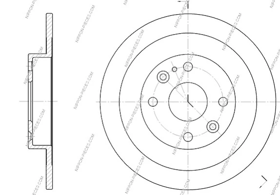 Freno de disco trasero Mazda 323 F IV hatchback (BG) (1989 - 1994) precio, desde 70,80 USD