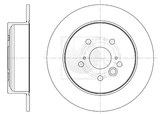 Freno de disco trasero Toyota RAV4 I SUV (XA) (1994 - 2000) precio, desde 90,95 USD