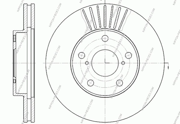 Discos para Toyota Corolla  E12
