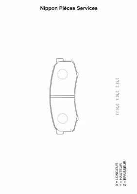 Comprar 1639379280 Peugeot/Citroen Pastillas de freno traseras