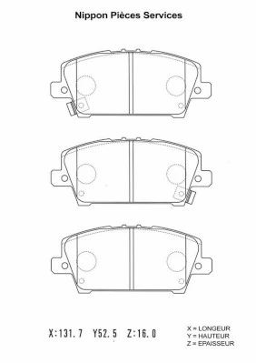 Comprar Pastillas de freno Honda Civic VIII FK, FN