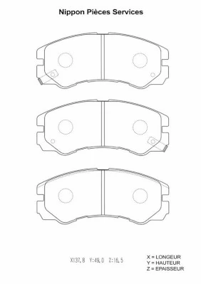 Pastillas freno delanteras Ford 1605002 precio, desde 33,93 EUR