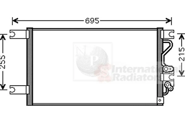 Aire acondicionado capacitor Mitsubishi L 200 III pick-up (K60, K70) (1996 - 2007) precio, desde 71,15 EUR