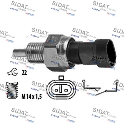 Interruptor de marcha atras para Iveco Daily I-II 
