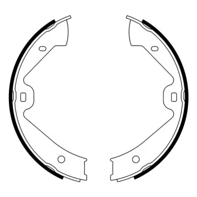 Comprar Zapatas de freno de mano Volkswagen Touareg II 7P5, 7P6