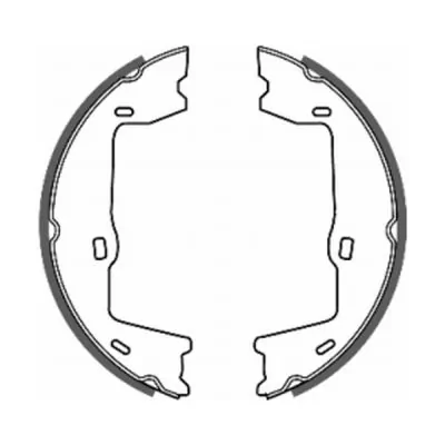 Juego de zapatas de frenos, freno de estacionamiento Opel Vectra 36