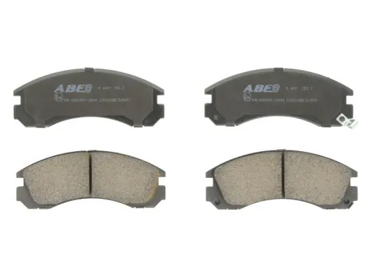 C15031ABE ABE Pastillas delanteras