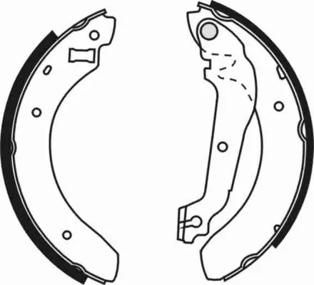 Zapatas de freno de tambor traseras Ford Sierra II hatchback (GBC,GBG) (1987 - 1993) precio, desde 28,12 EUR