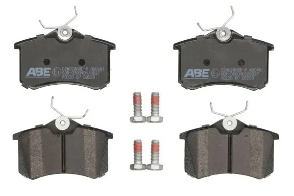 Pastillas de freno traseras 1647873680 Peugeot/Citroen
