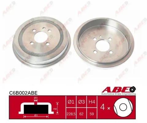 Comprar Tambor de freno trasero BMW 3  E30 a bajo precio