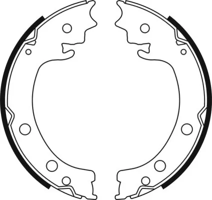 Juego de zapatas de frenos, freno de estacionamiento Suzuki Grand Vitara JB