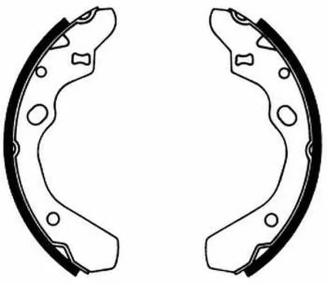 Zapatas de freno AA10026310 Hyundai/Kia