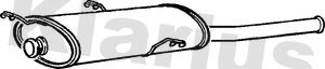 Silencioso trasero Bosal BS135009