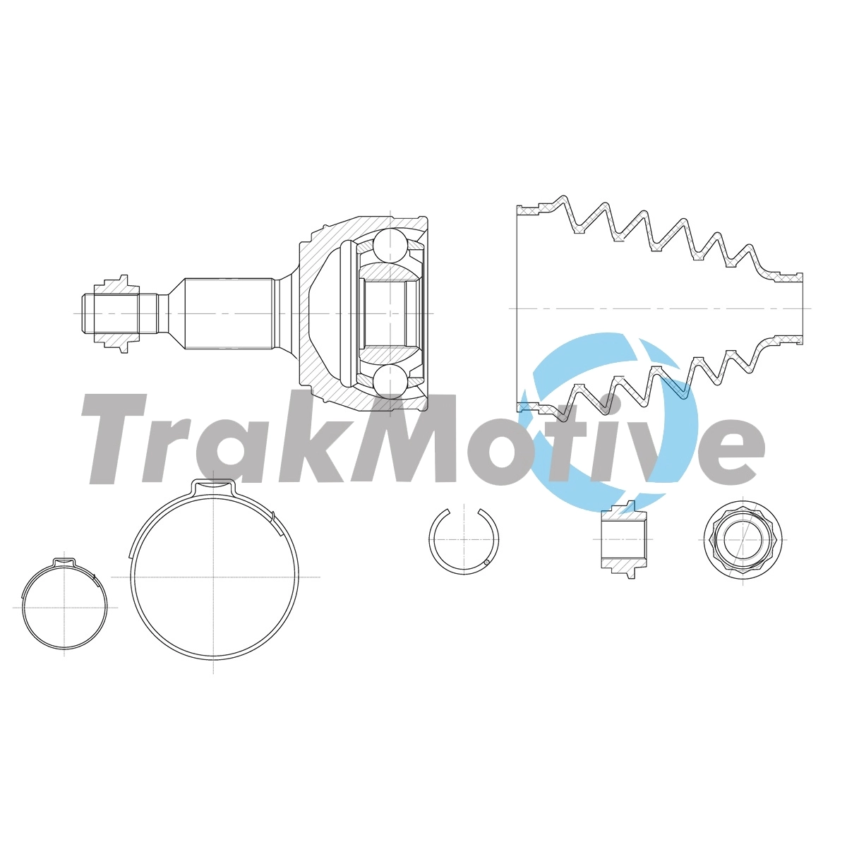 Junta homocinetica para Volkswagen Crafter SY, SX, SYB, SYC, SYD, SYM