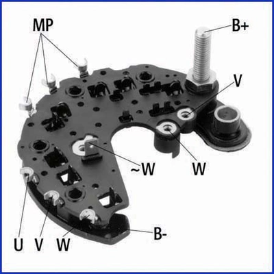 Puente de diodos, alternador 940038334 Magneti Marelli
