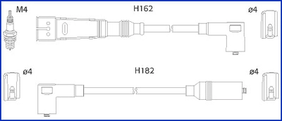 Cable de bujías Skoda Felicia II hatchback comprar en España