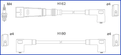 Cables de encendido Transporter  furgoneta (1990-2003) original desde 44,19 €