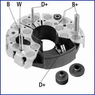 Alternador Diodo Puente Rectificador John Deere AL68887