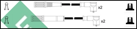 Cables de bujías Fiat Qubo (225)