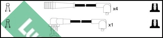 Cables de bujías para Renault Espace J63