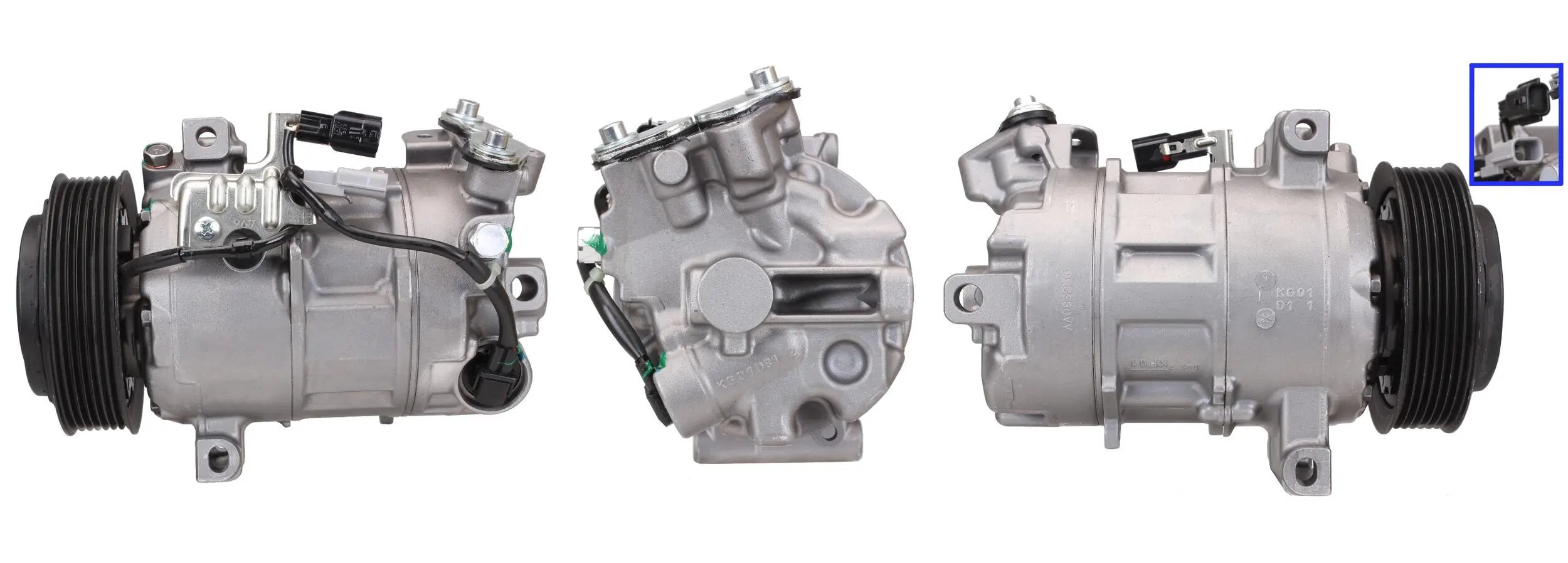 Compresor de aire acondicionado para Renault Scenic JZ0, JZ1