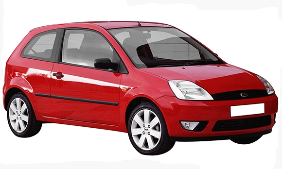 Soporte de radiador Ford Fiesta 