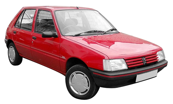 874240 Peugeot/Citroen Moldura de puerta del maletero (puerta trasera 3/5)
