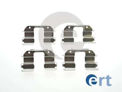 Juego de resortes de sujeción de pastillas de freno delanteras para Daewoo Matiz KLYA