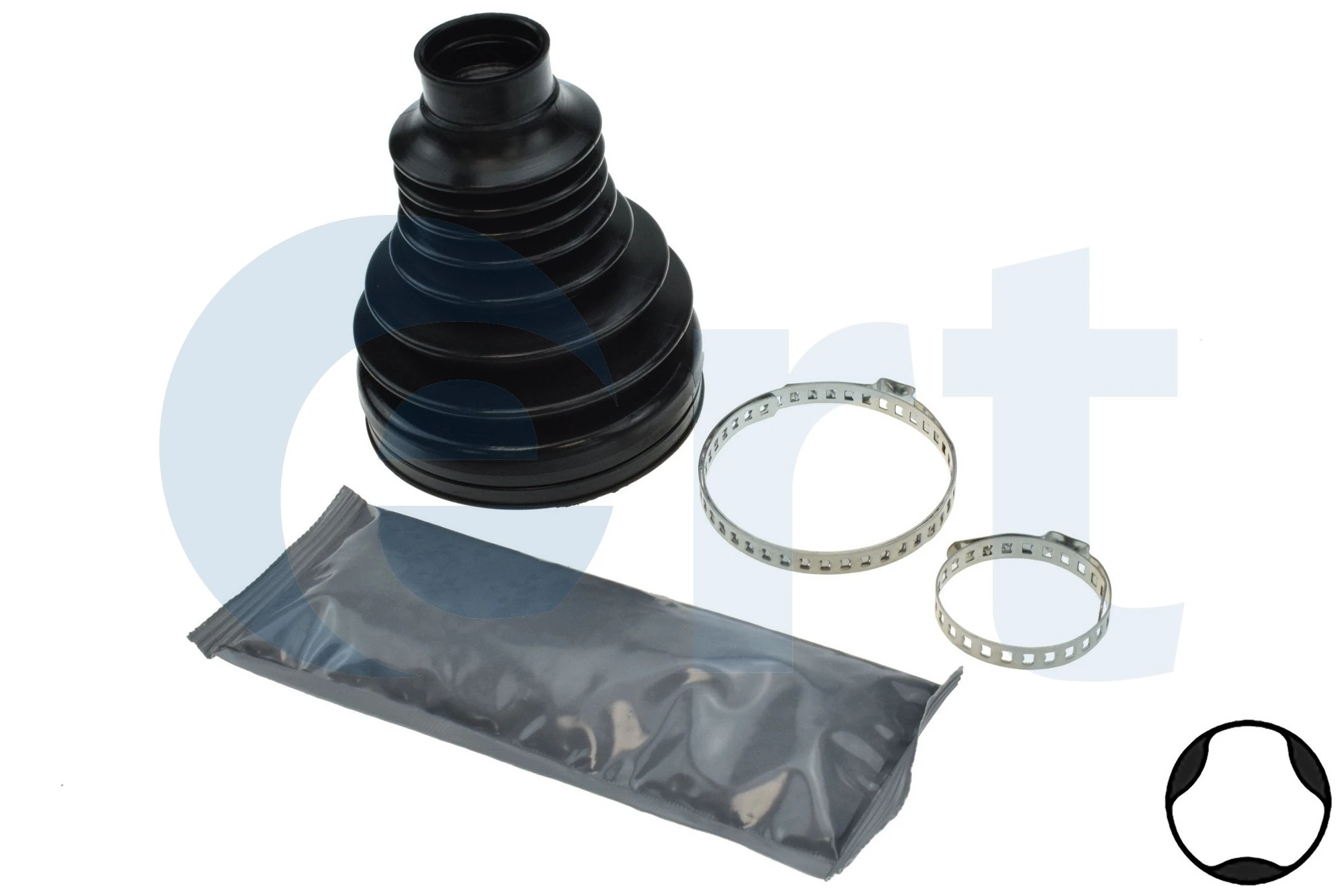 Fuelle, árbol de transmisión delantero interior Audi Q7 4MB, 4MG, 4MQ