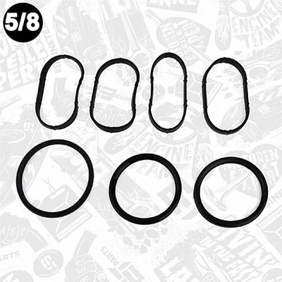 Juego de juntas superiores de motor D3297400 Glaser