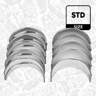 Juego de cojinetes de cigüeñal, estándar, (STD) Alfa Romeo 159 939