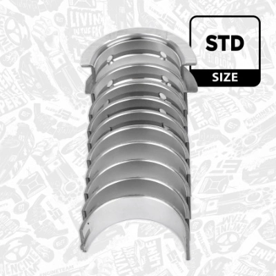 Juego de cojinetes de cigüeñal, estándar, (STD) Fiat Punto 199