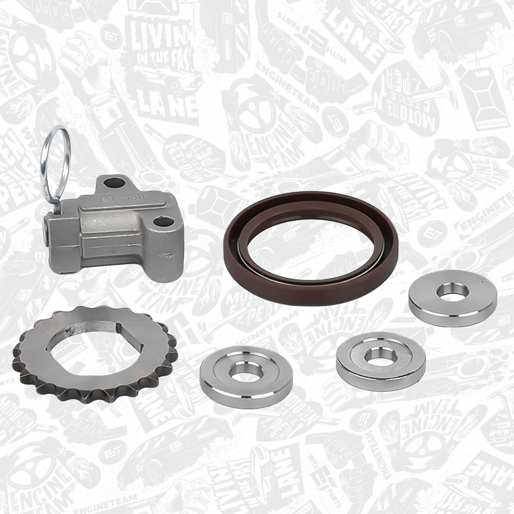 Kit de montaje de la cadena de distribución  ET Engineteam RS0008