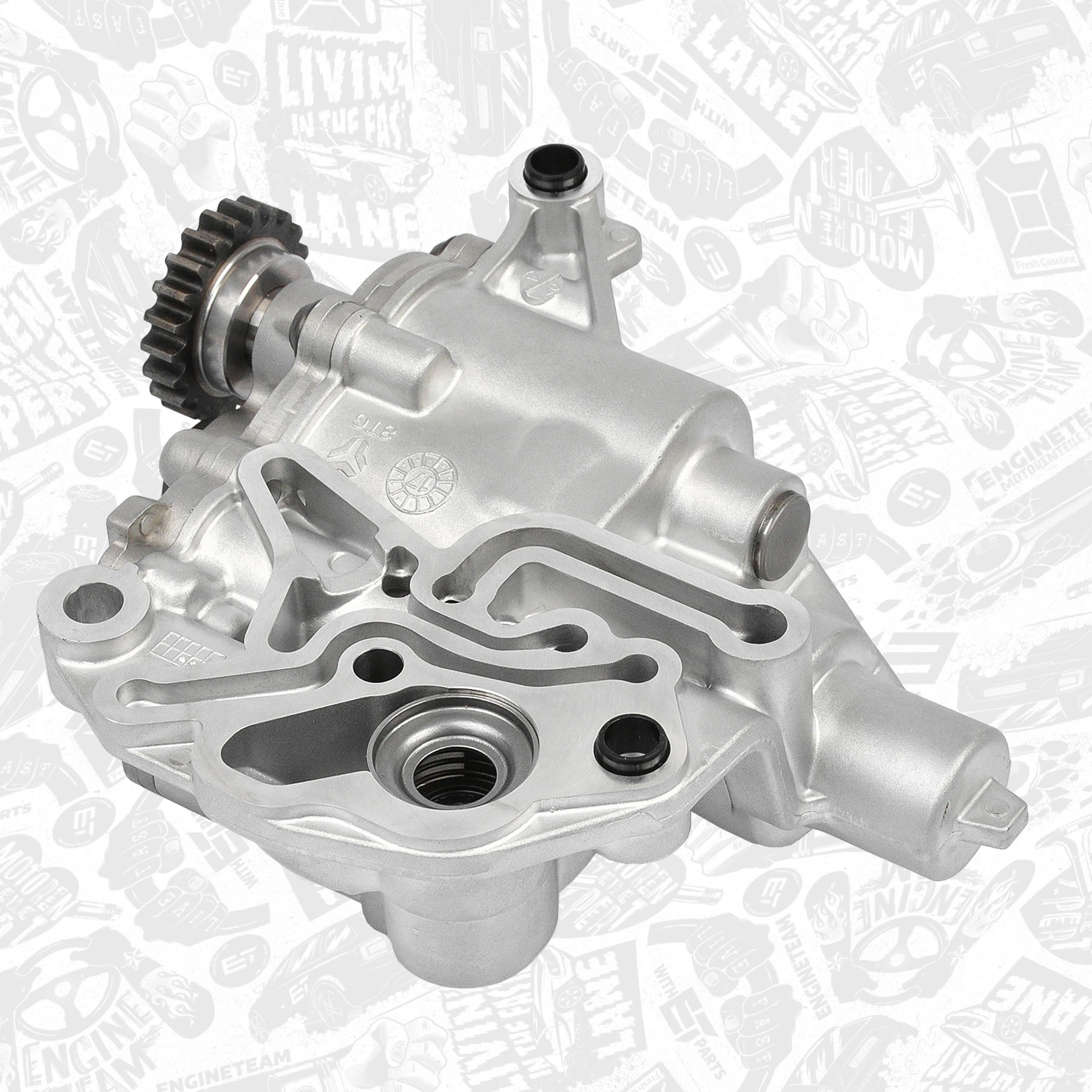 Bomba de aceite del motor AND 51115005