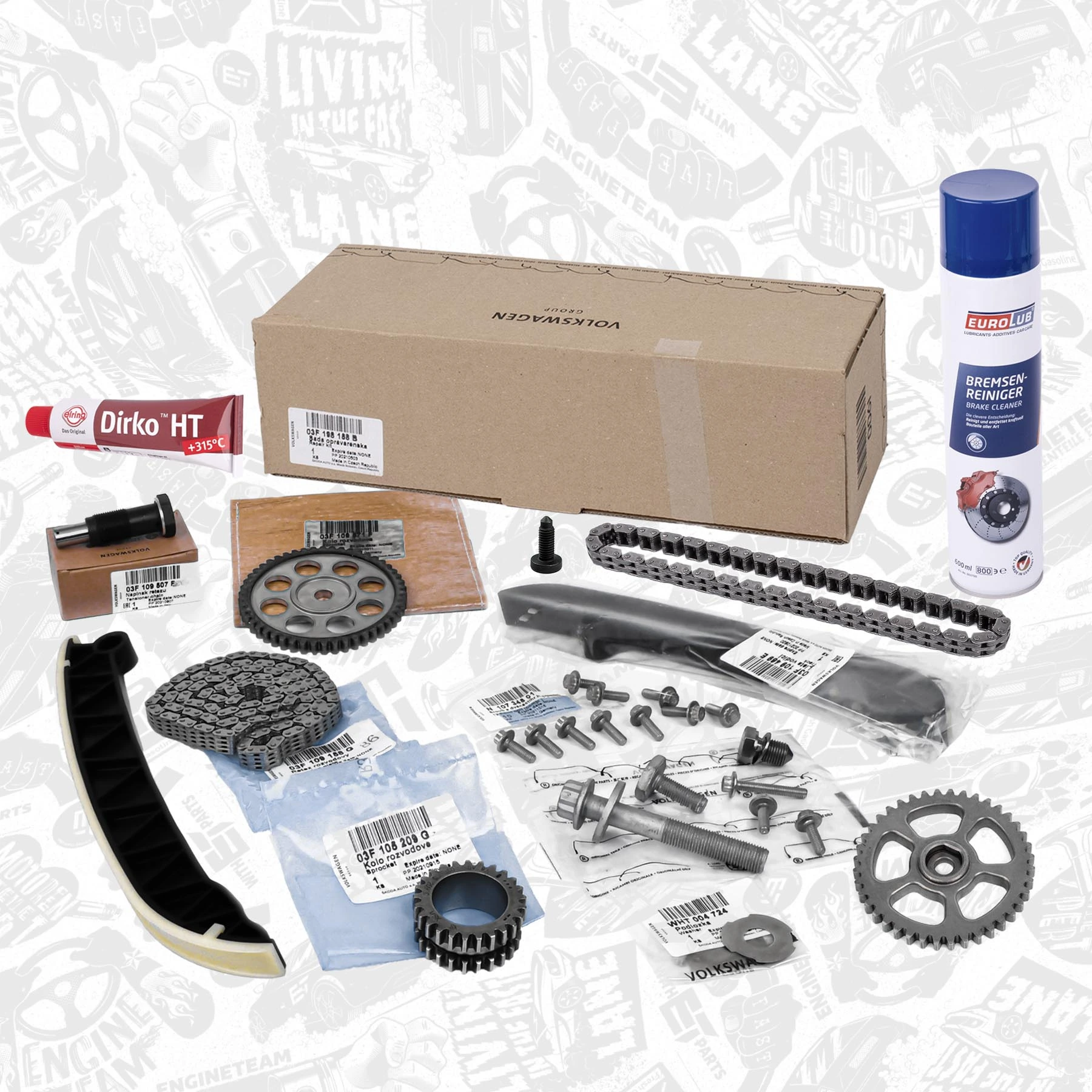 Kit de cadena de distribución ET Engineteam RS0089 precio, desde 162,01 EUR
