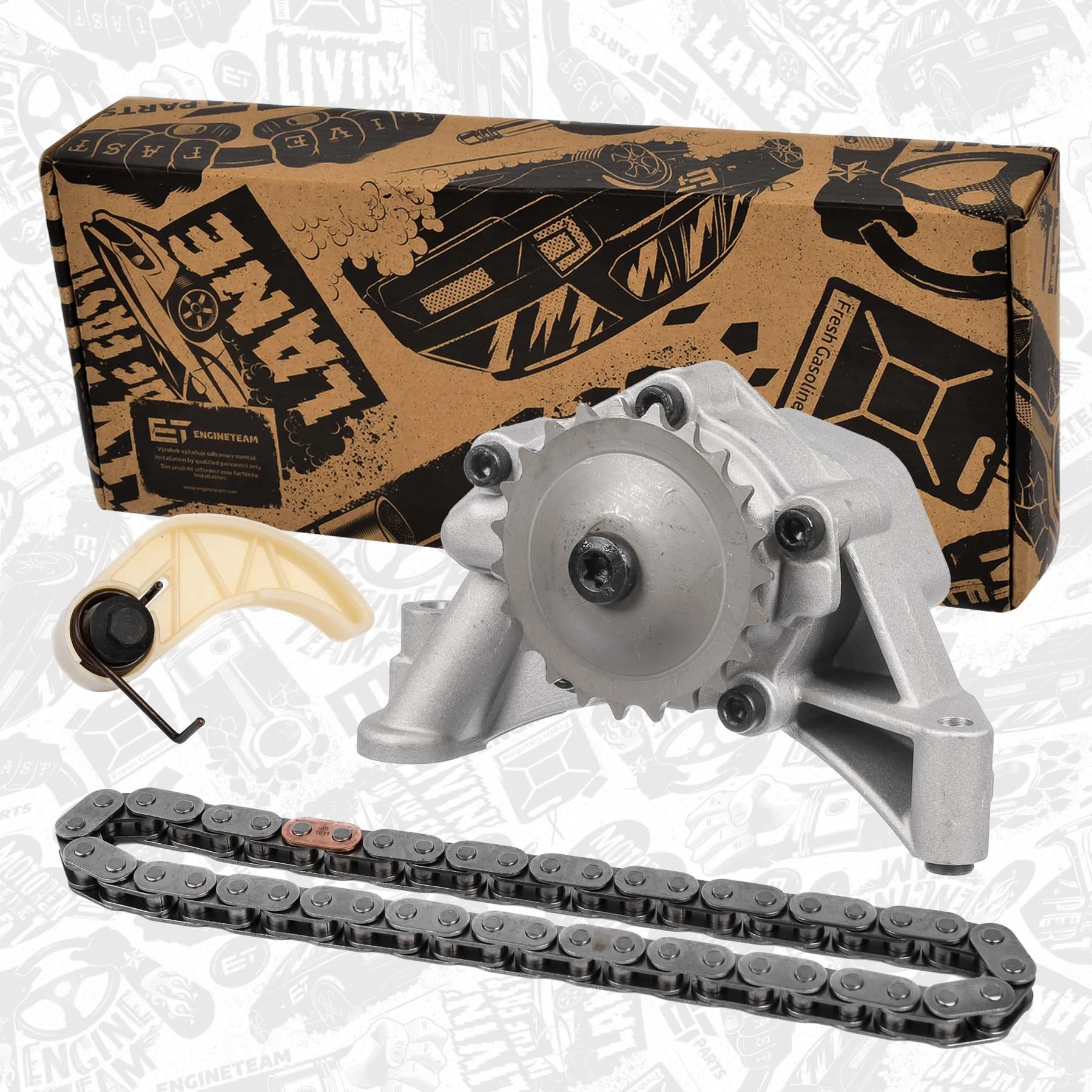 Juego de cadena de bomba de aceite Volkswagen Golf V