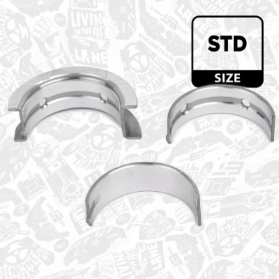 Juego de cojinetes de cigüeñal, estándar, (STD) Fiat Punto 199