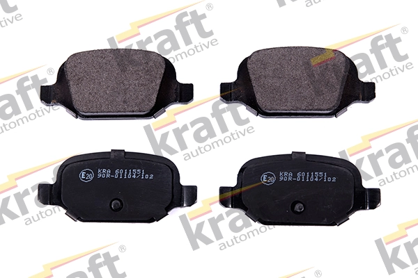 Pastillas de freno traseras 1618111480 Peugeot/Citroen