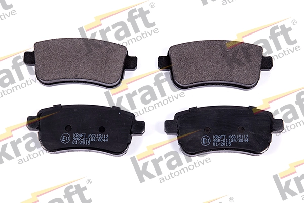 Pastillas de freno traseras 1617283580 Peugeot/Citroen