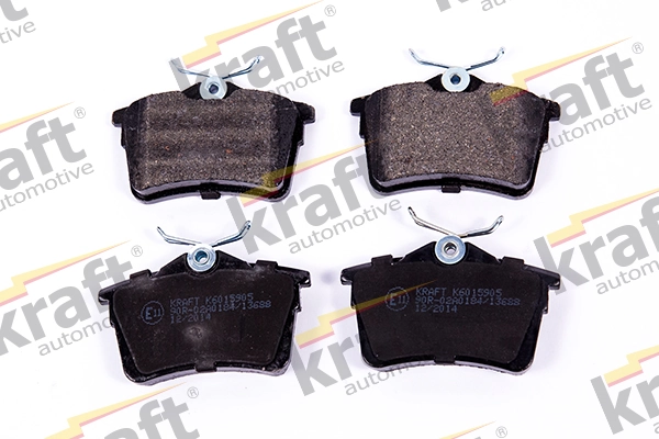 Pastillas de freno traseras 8671019156 Renault (RVI)