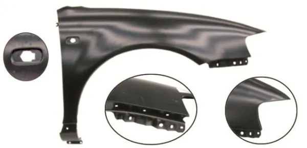 Aleta delantera derecha 8L0821106B VAG