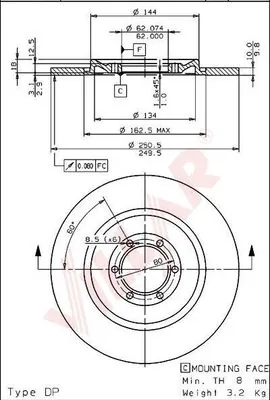 Comprar Frenos traseros Giulietta 116