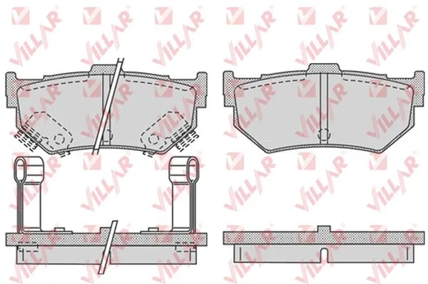 Pastillas traseras de freno Suzuki Swift I desde 21,95 €