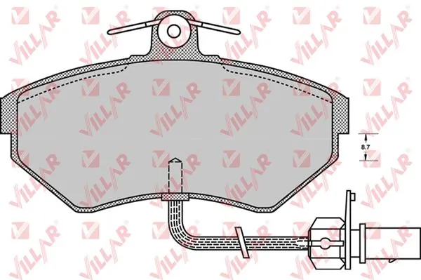 Pastillas de freno para Seat Exeo 3R5